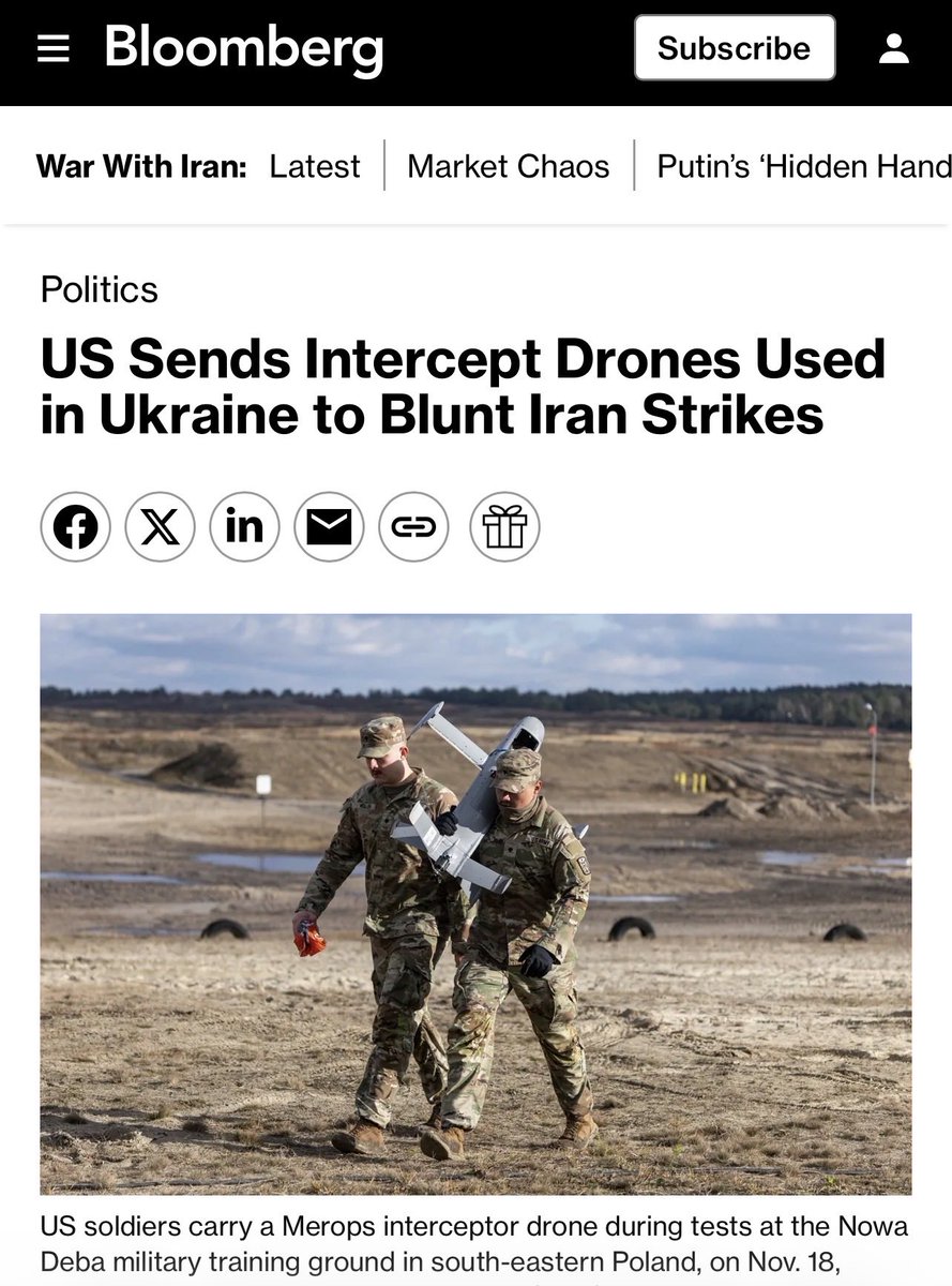 Merops Interception BIG: The US deployed 10,000 AI-powered Merops interceptor drones to the ...