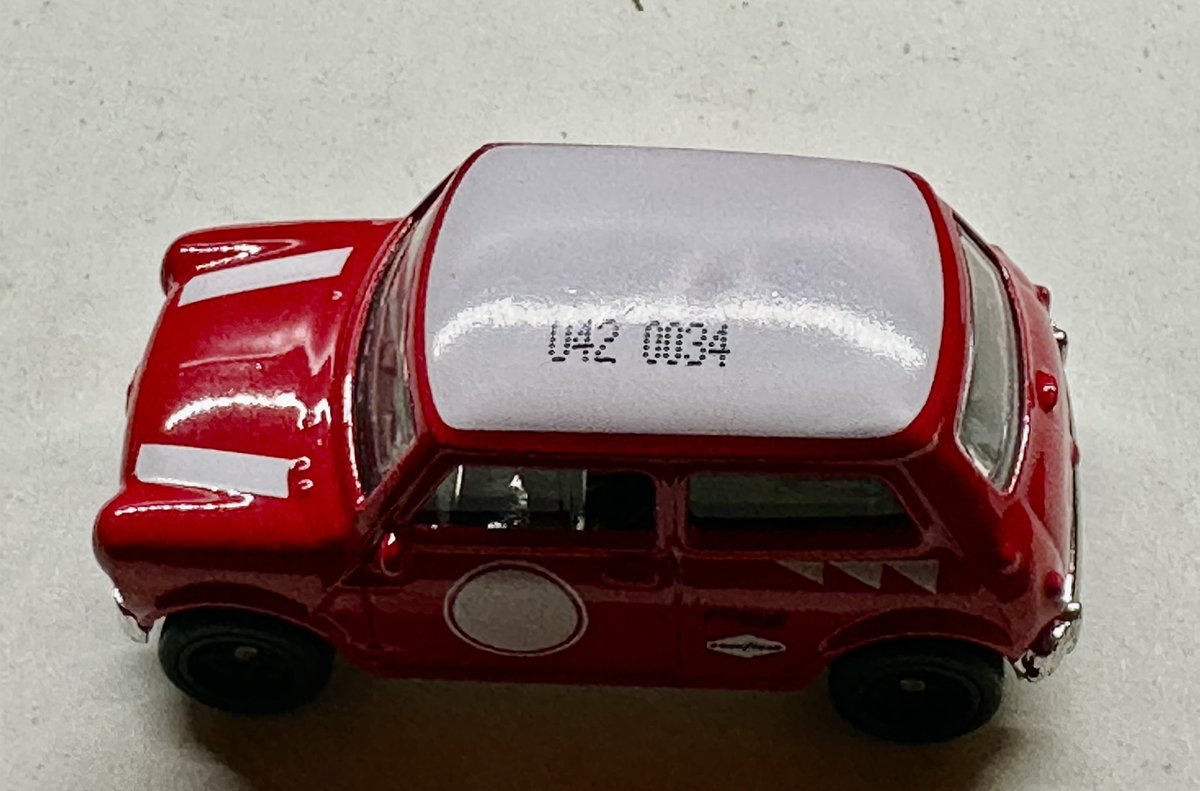 minifanaticscom's tweet photo. Hot Wheels 2026 Then and Now 1/10 Austin Mini Cooper S genuine prototype. These are given the number of Final Engineering Pilot.
#hotwheels
#austinmini
#minicooper
#ホットウィール
#オースチンミニ
#ミニクーパー https://t.co/IWpoictHLz