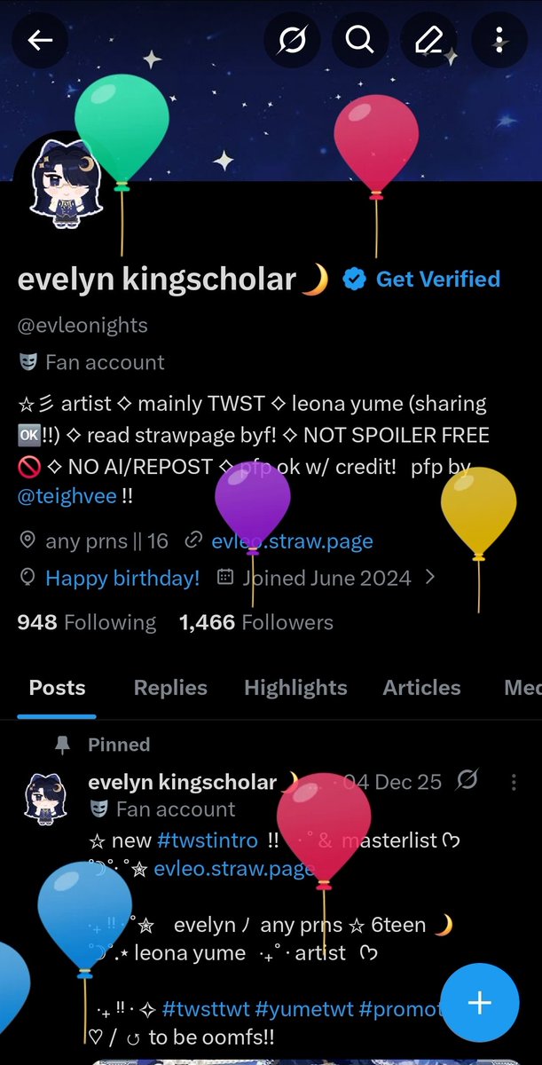 evelyn kingscholar🌙 tweet media