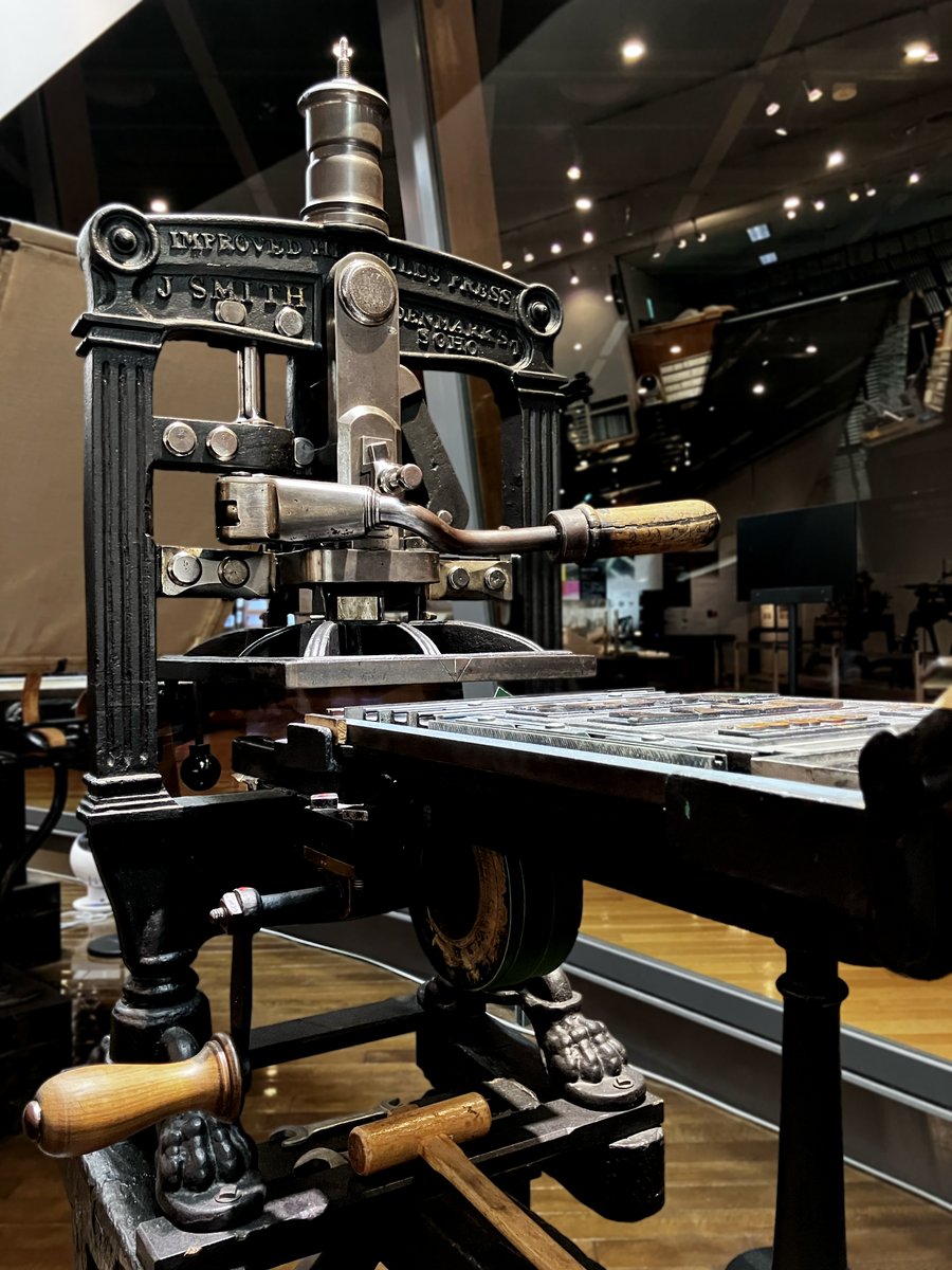 印刷博物館 印刷工房 Printing House tweet media