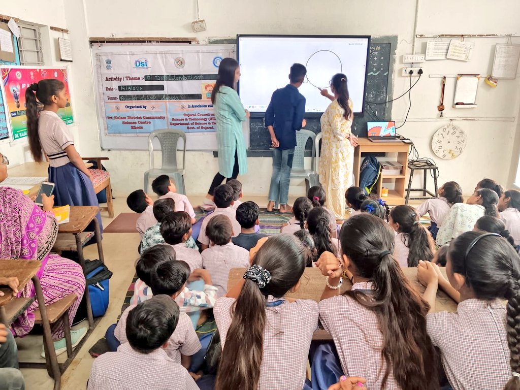drkalamcsckheda's tweet image. Celebrating the beauty of mathematics!
#PiDay was enthusiastically celebrated at Alajda Primary School with fun activities,circle measurements, &amp;amp; interactive learning sessions.Students explored the magic of π and its connection to everyday mathematics.📐➗
#MathFun #STEMEducation