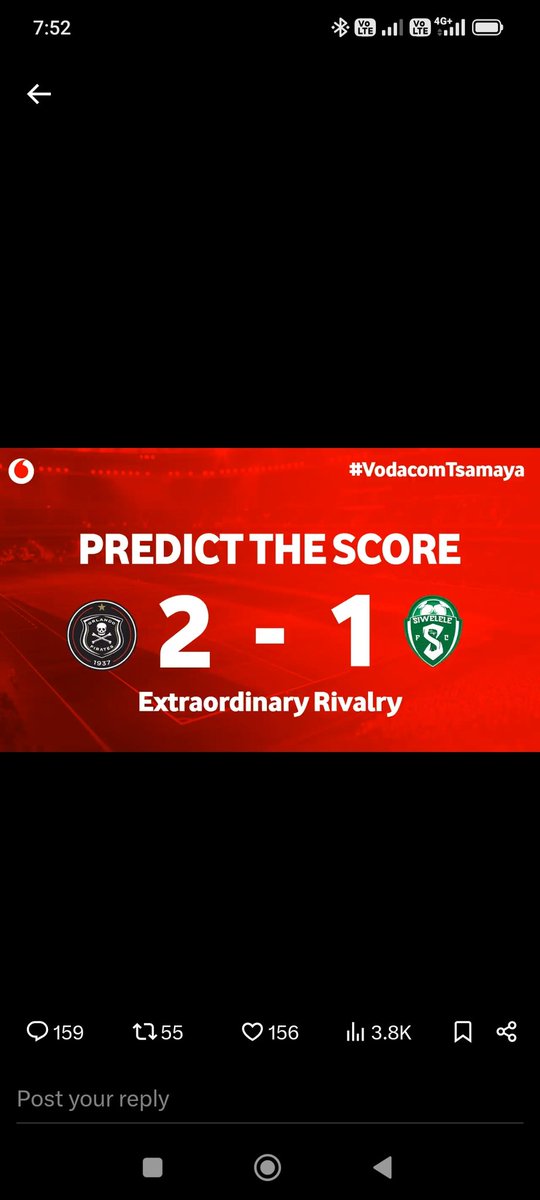 MozzK1's tweet photo. @orlandopirates @Vodacom #VodacomTsamaya
#OrlandoPirates
#OnceAlways @vodacom https://t.co/SMlhgCylIj