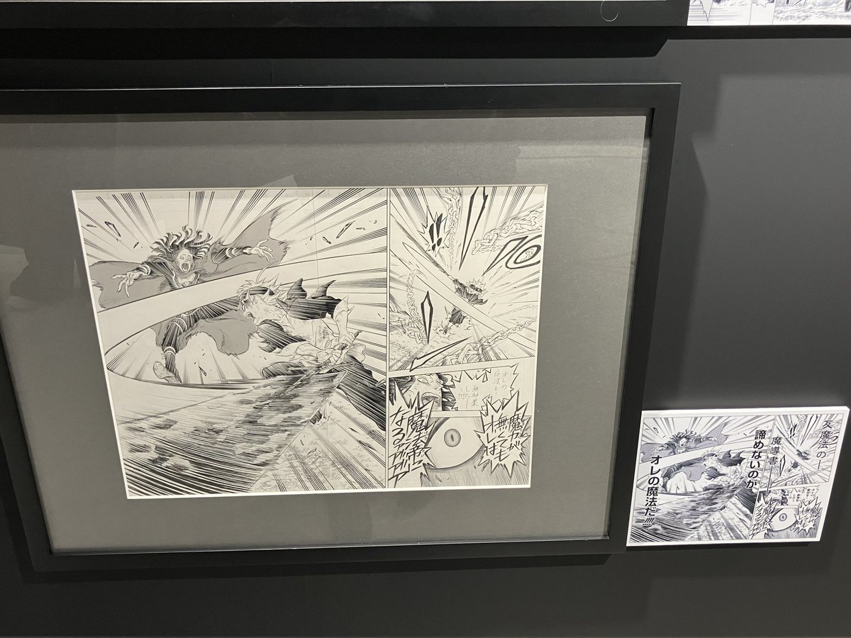 Nils Ragus I went to the original painting exhibition of Black Clover! There were ...
