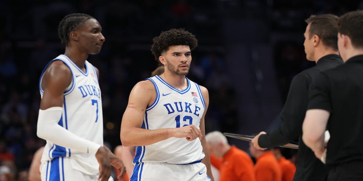 DukeWire's tweet image. Boozer brothers help No. 1 Duke pound Clemson in ACC semifinals

📸 Bob Donnan, Bob Donnan-Imagn Images dukewire.usatoday.com/story/sports/c…