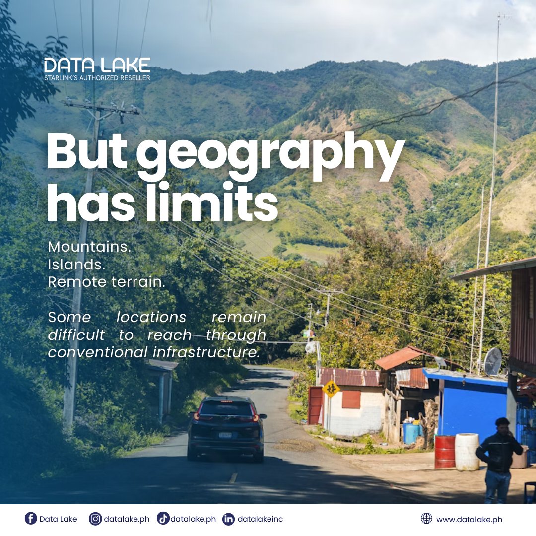 DataLakeInc's tweet photo. 𝗙𝗼𝗿 𝗮 𝗹𝗼𝗻𝗴 𝘁𝗶𝗺𝗲, 𝗲𝘅𝗽𝗮𝗻𝗱𝗶𝗻𝗴 𝗶𝗻𝘁𝗲𝗿𝗻𝗲𝘁 𝗮𝗰𝗰𝗲𝘀𝘀 𝗺𝗲𝗮𝗻𝘁 𝗯𝘂𝗶𝗹𝗱𝗶𝗻𝗴 𝗺𝗼𝗿𝗲 𝗶𝗻𝗳𝗿𝗮𝘀𝘁𝗿𝘂𝗰𝘁𝘂𝗿𝗲 𝗼𝗻 𝗹𝗮𝗻𝗱.

Learn more: https://t.co/JN10mYKOtx

#LEOConnectivity #SatelliteConnectivity #AccessToPossibilities #DataLakePH https://t.co/7tvoCO1dh1