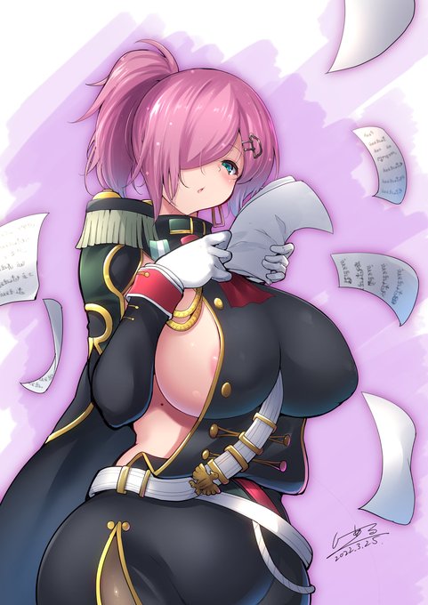 #おっぱいのでかい絵を描くのでフォローしてください アズレンサイド