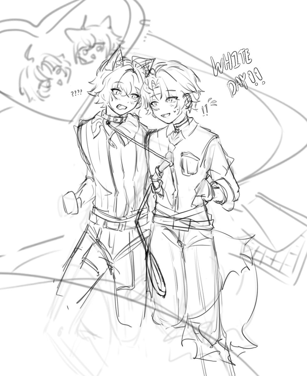 driedfish_yori's tweet photo. Happy white dayty #haruseth #harumasa #zzzero #seth https://t.co/H4zWDWJ9ZY
