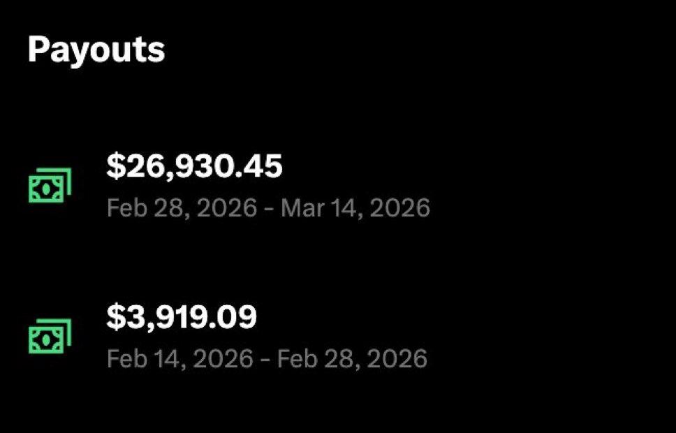 Wow 😳 
Anything that can pay this much needs to be taken seriously 

If you're a serious creator here, drop your usernames let's connect with you