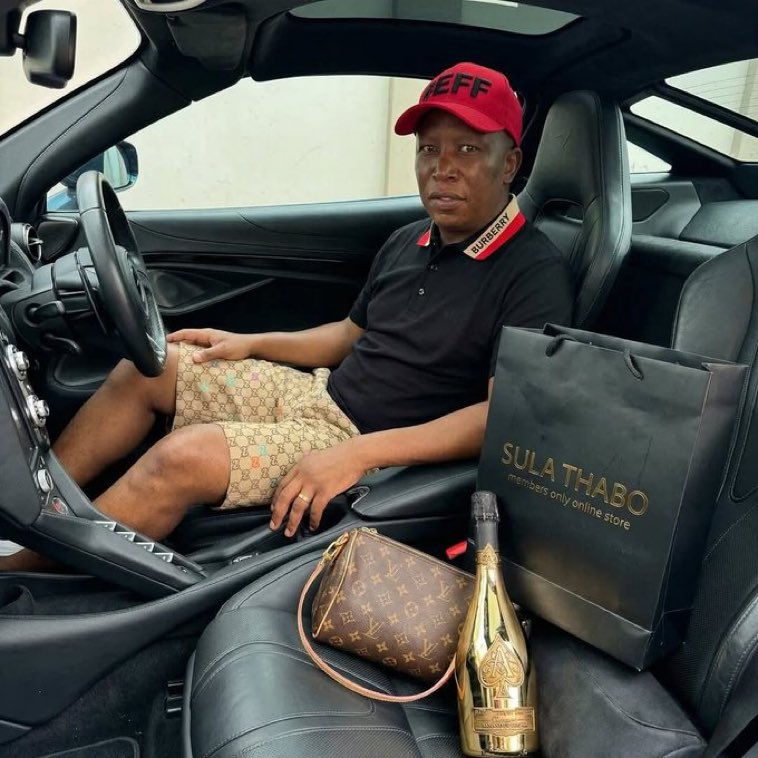 Remember that Julius Malema has relations with all the notorious criminals we have in this Country.

Slowly but surely, People will be very disappointed.