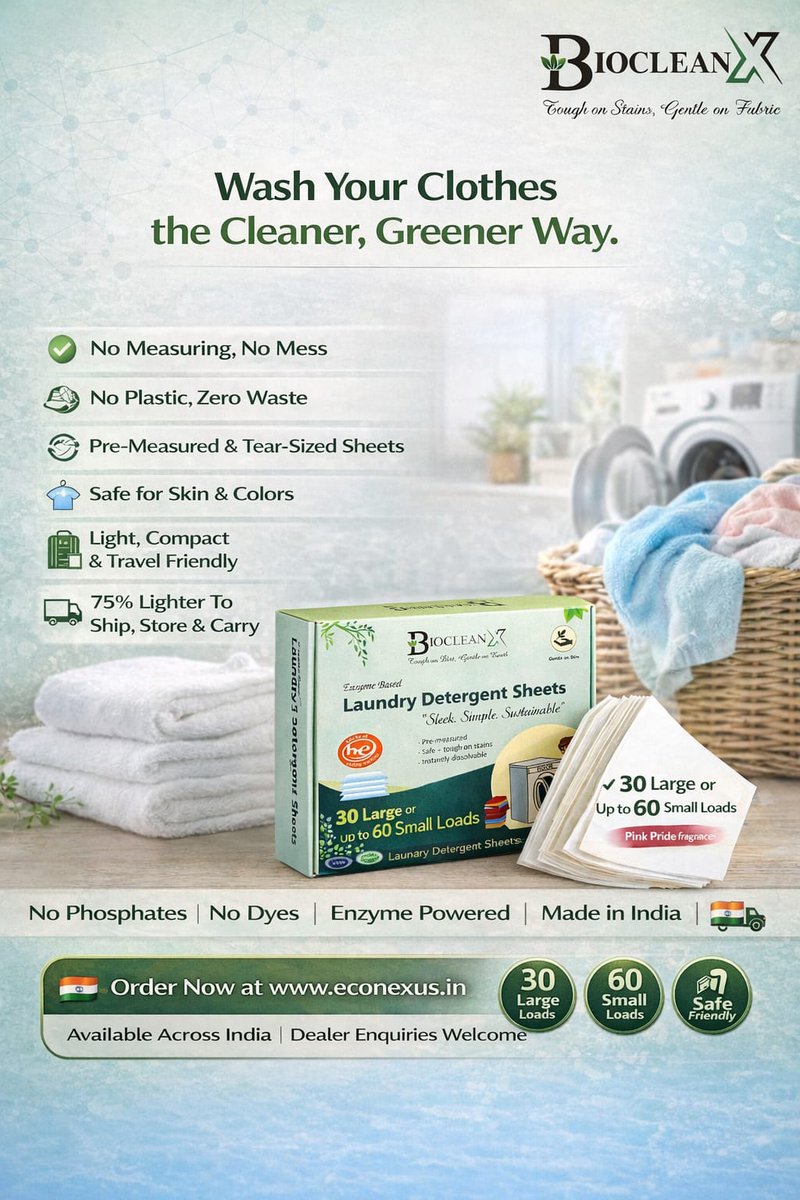 BioCleanX tweet media