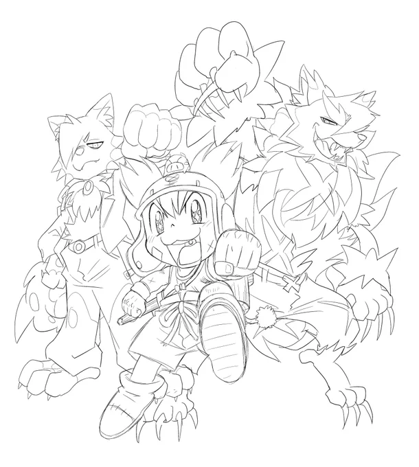 新ホビー『逆転バリバリバース』応援のコロッケコラボイラストを描かせていただきましたサイン入りコラボイラスト色紙プレゼント是非応募してくださいね!
