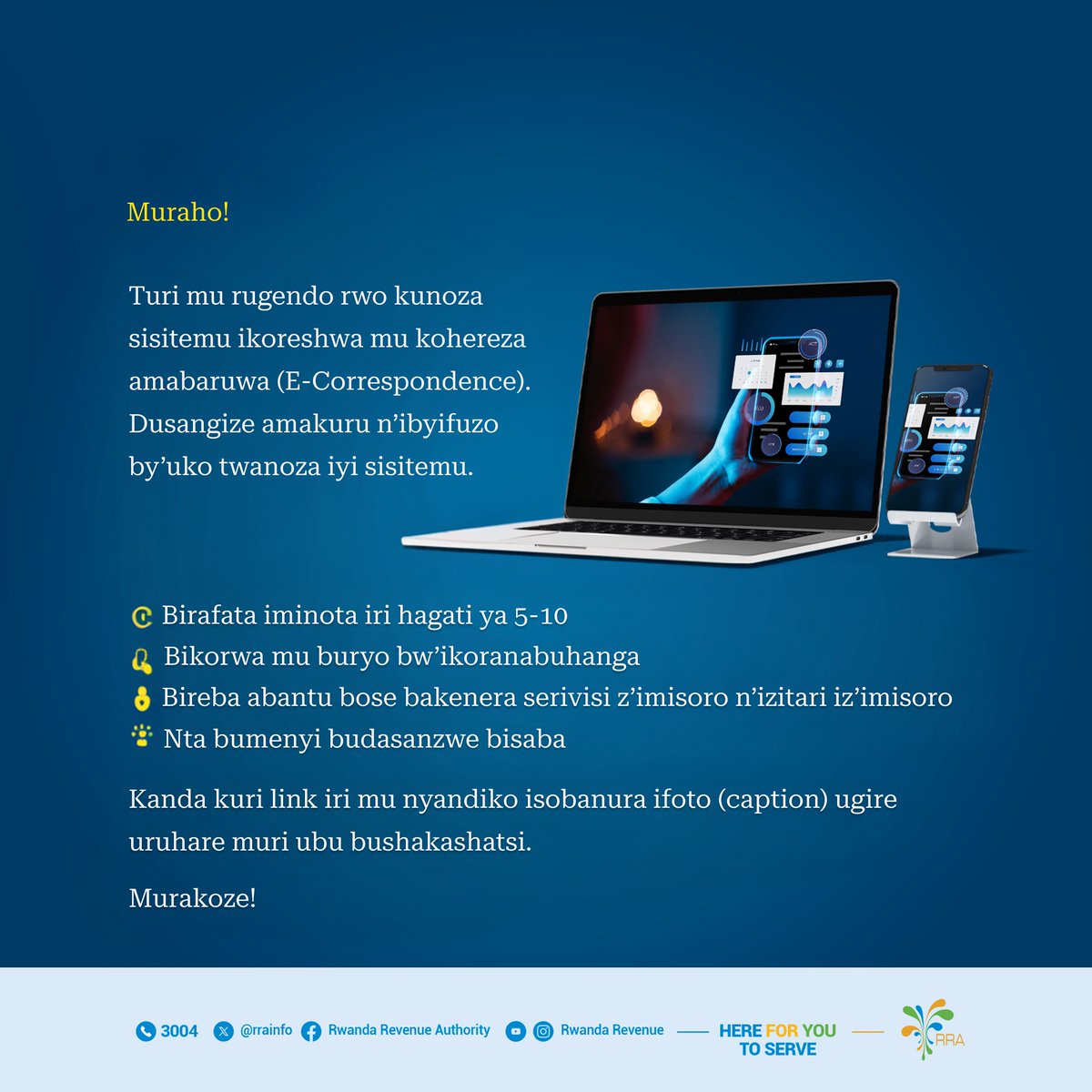 Rwanda Revenue Authority (RRA) tweet media