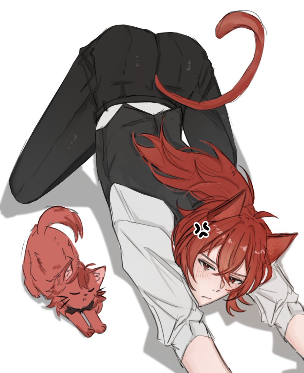 3mpainoot's tweet photo. Copy cat #diluc #genshin https://t.co/8Xe7Cphvlx