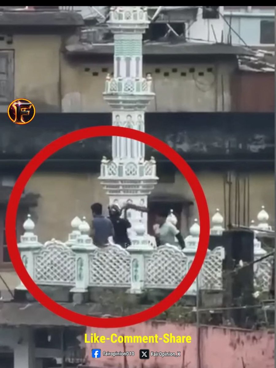 FairOpinion_X's tweet photo. ★Mosque(Masjid) Under attack in India★

On March 11, 2026, a large mob vandalised the Jama Masjid in Tura, West Garo Hills district, Meghalaya. 

In subsequent clashes and police firing, at least two Muslim men were killed and approximately 40 others were injured. 

#ira https://t.co/XLPh5MbJSq