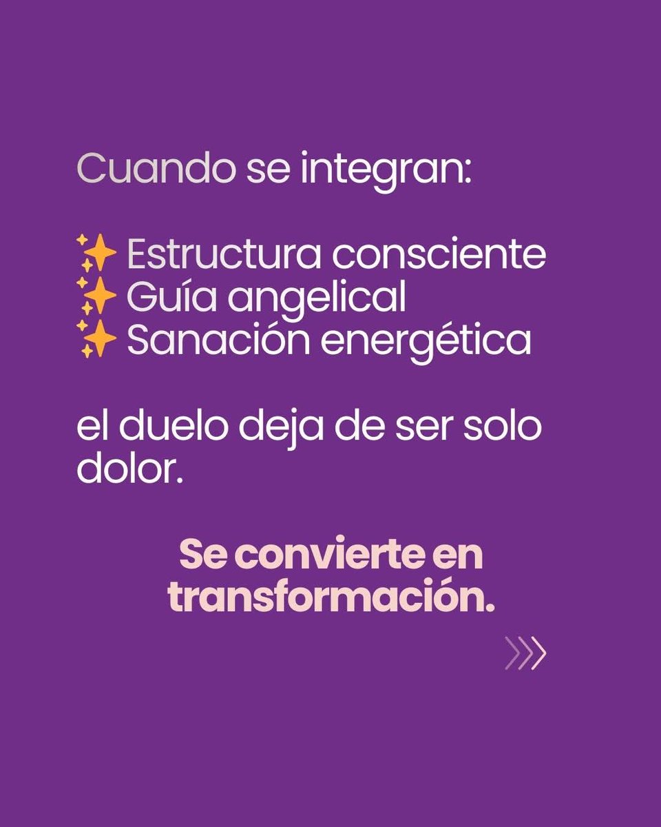 SaludAngelical's tweet photo. ✨ Sanación energética para liberar lo que el cuerpo guarda como ansiedad, cansancio o tensión.

Cuando estas tres cosas se integran, el duelo deja de ser solo dolor.
Se convierte en transformación.

Este miércoles daré una masterclass gratuita donde compartir��: https://t.co/a4mvaf1cEV