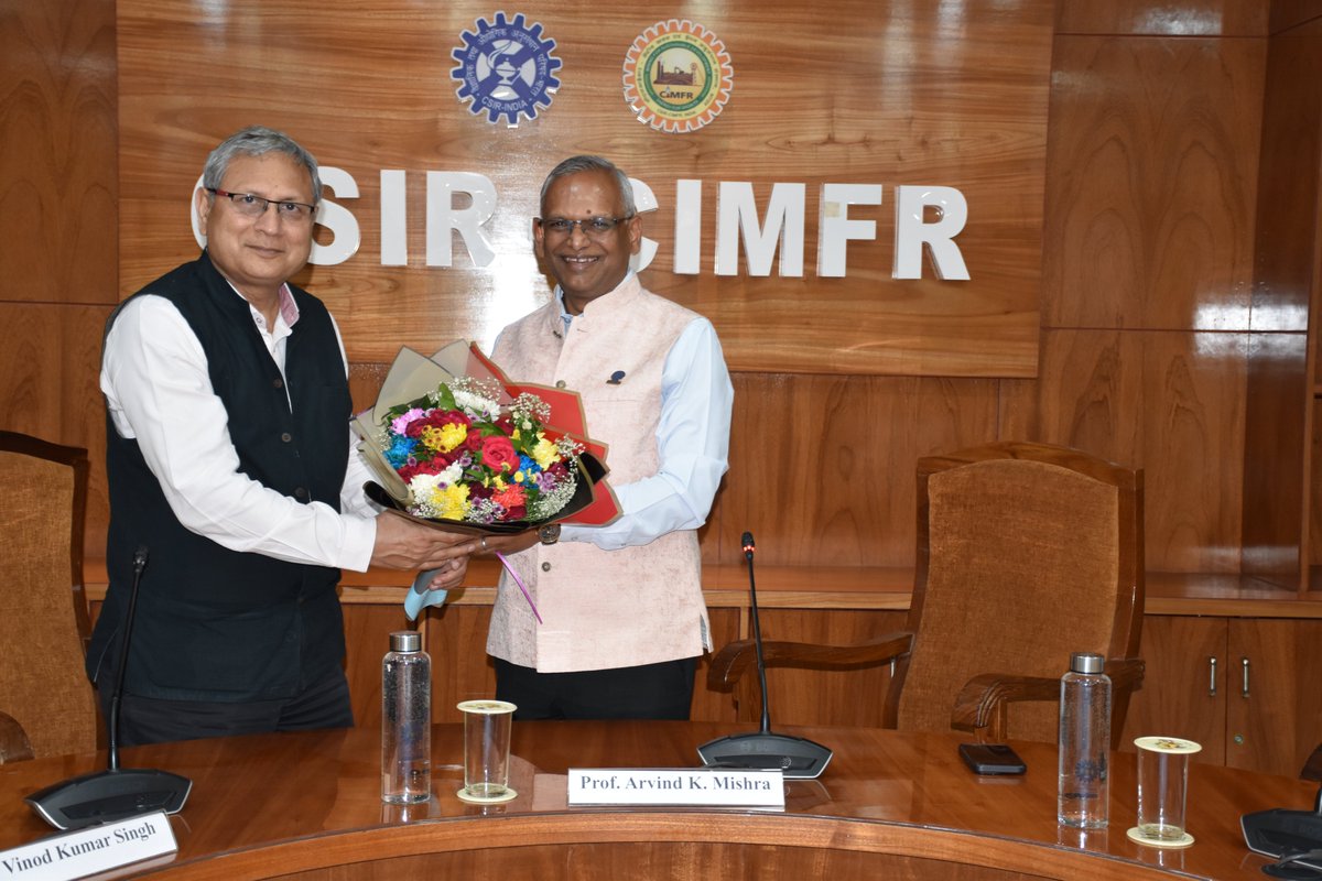 CSIR-CIMFR tweet media