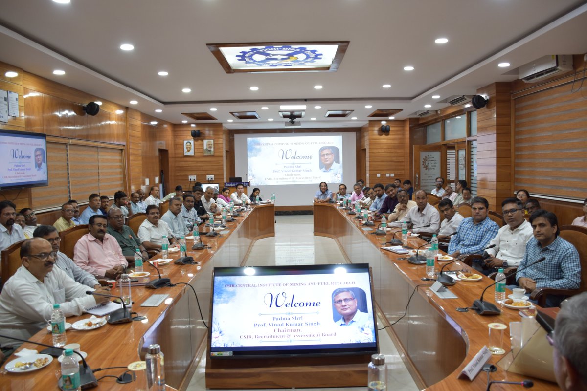 CSIR-CIMFR tweet media