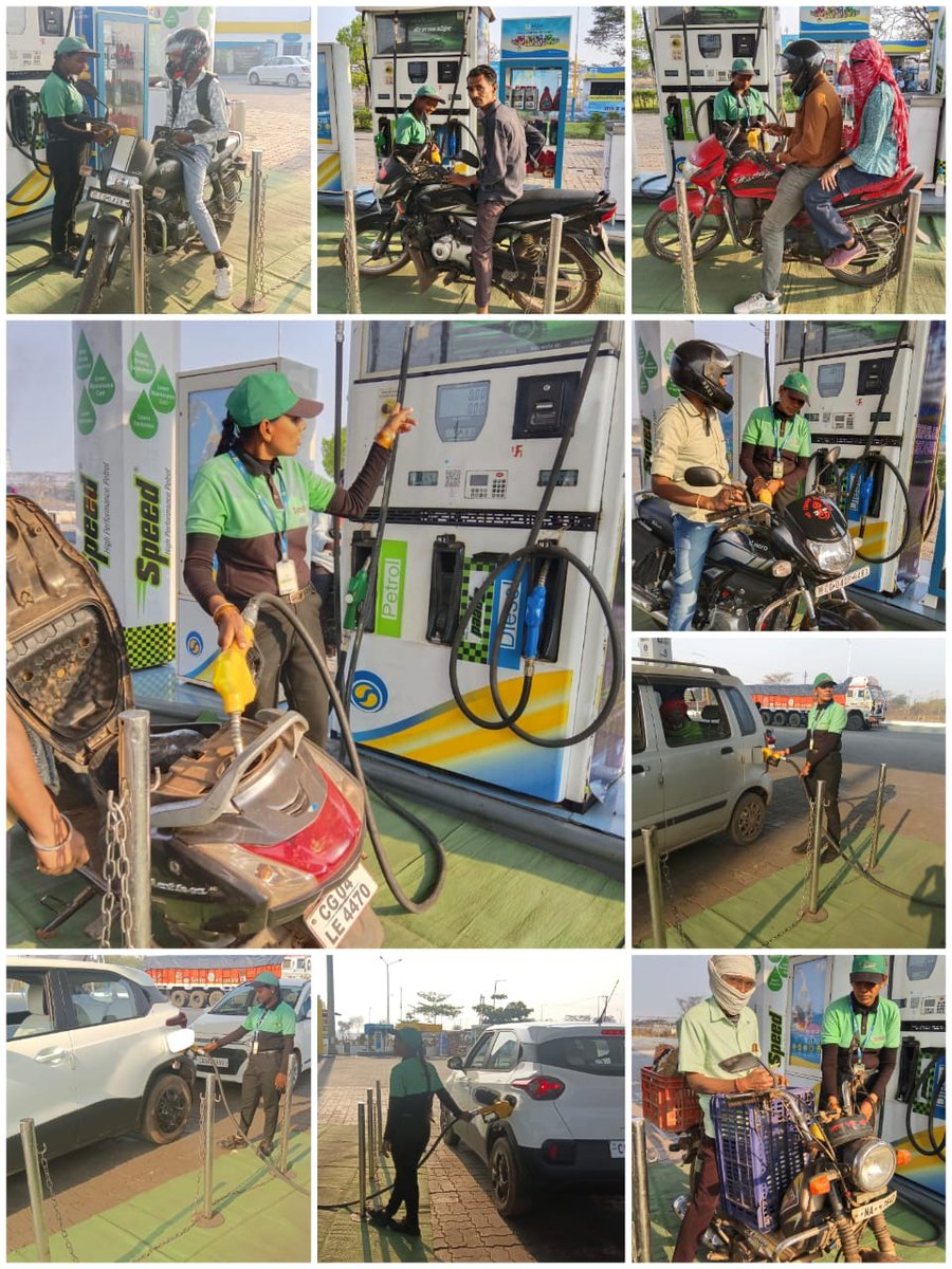 NWadhawan3303's tweet photo. Normal working and sales at our retail outlets. Celebrating Speed day at our RO BP Rasni in Raipur Retail Territory. @BPCLRetail1 https://t.co/zl0mY374Gh
