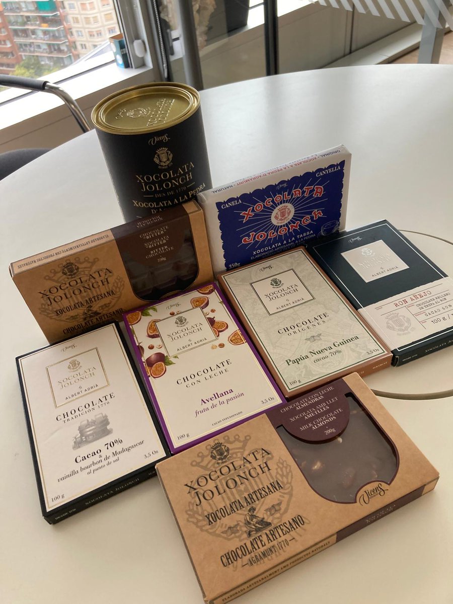 🍫 Dits a punt, perquè la cosa es posa ben dolça... Arriba el moment pel sorteig del lot de Xocolata Jolonch de @torronsvicens!

➡️ Per optar-hi, ens heu de seguir a X i feu RT d'aquesta publicació. Només teniu de temps fins a les 8h. Sort a tothom!!! #JolonchJolonch