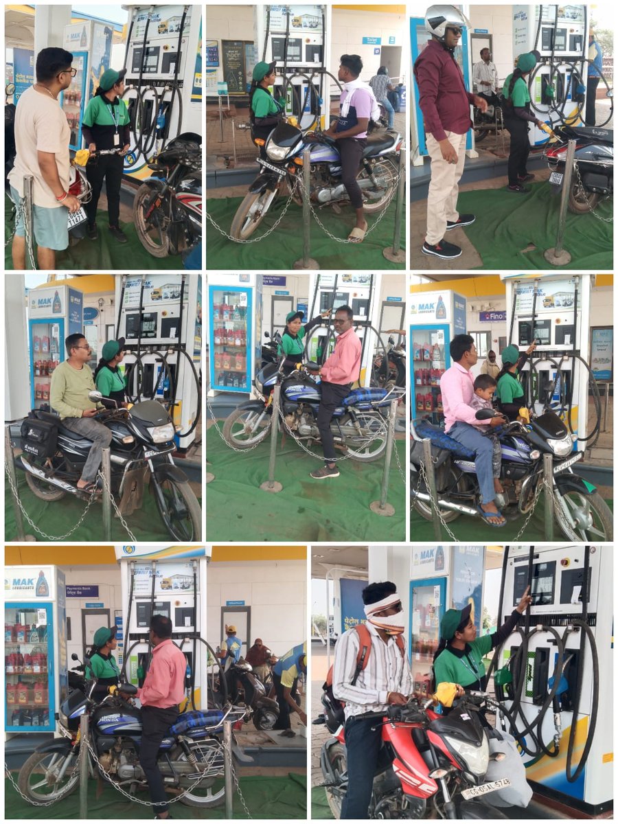 NWadhawan3303's tweet photo. Normal working and sales at our Retail Outlets.  Celebrating premium Speed day at  BP Jhanki. @BPCLRetail1 https://t.co/1z4ulIOCxR