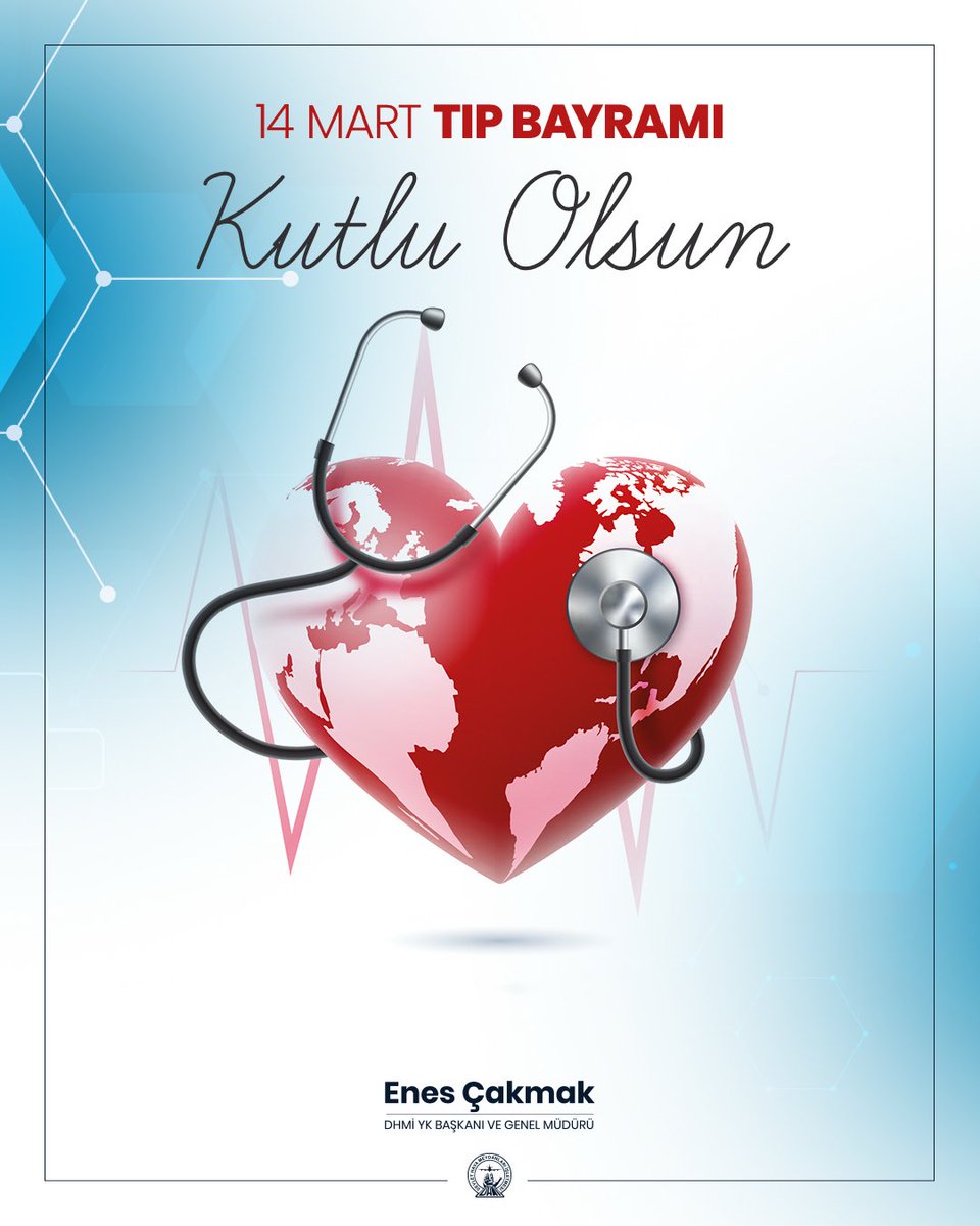 Sağlığımızın korunması ve sürdürülebilirliği için gece gündüz büyük bir özveriyle görev yapan, başta doktorlarımız olmak üzere tüm sağlık çalışanlarımızın 14 Mart Tıp Bayramı’nı kutluyorum.