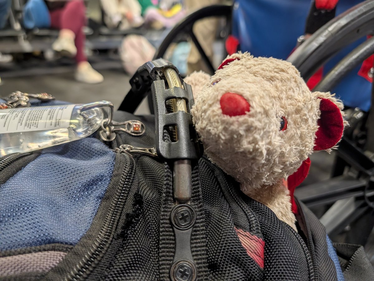 Iamthebear's tweet photo. Well this is a new experience. We had to go back to the airport and get off the plane. All planes cannot take off it seems. #techproblems 😞 https://t.co/zMMg2rb50q