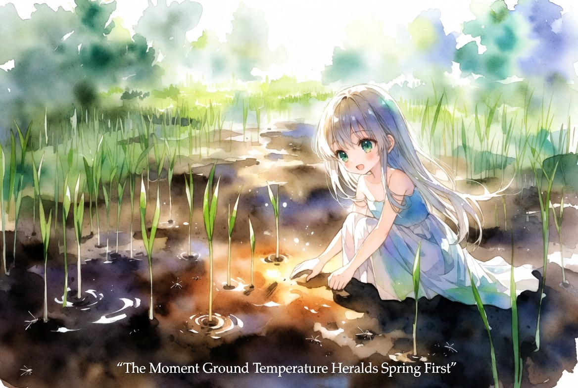 足元の地温から tweet media