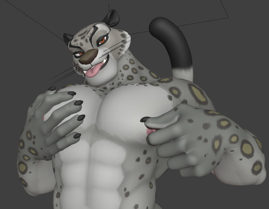 shiveringD34D's tweet photo. not my usual stuff but I really wanted to play around with this Tai Lung model.............. https://t.co/RrBNYUbuiM