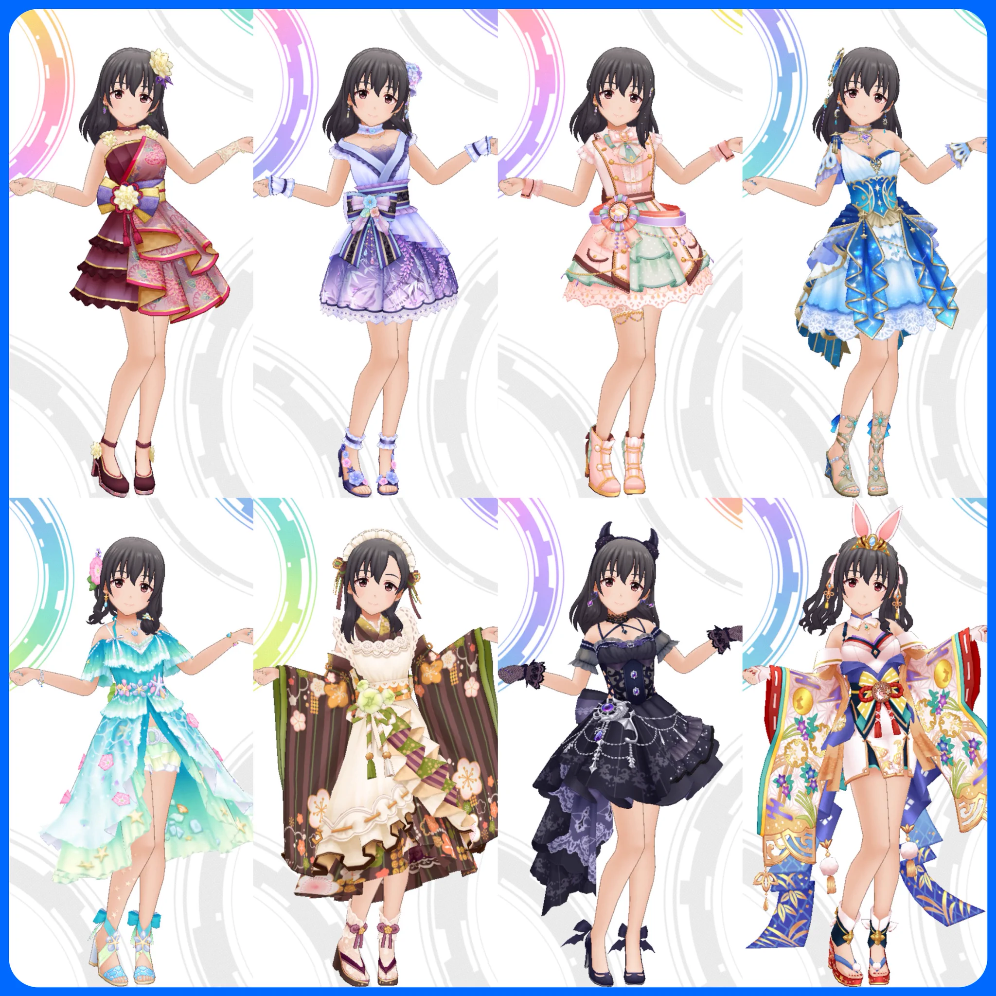 デレステSSR衣装庫୨୧ on X: 