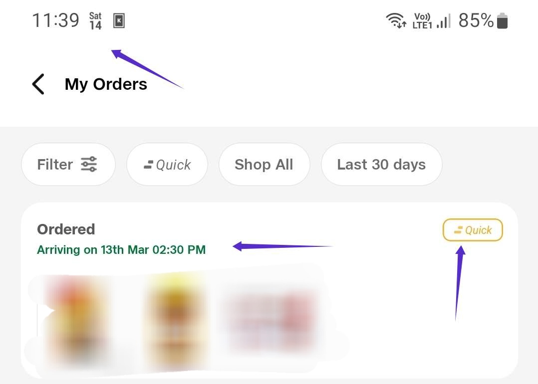 Panseniranjan's tweet photo. @JioMart_Support @JioMart 
I ordered groceries on 13th under quick section that deliver the item in 30mins. After three calls my order is still pending with you and no solution provided. The typical "aap aaj ke din wait kar lijiye" is the reply i get for 2 days. Prepaid order. https://t.co/tEocpjzm1i