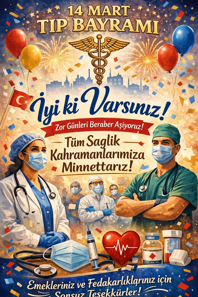 rcpgldrn's tweet photo. #14MartTıpBayramı https://t.co/JvVIhu2824
