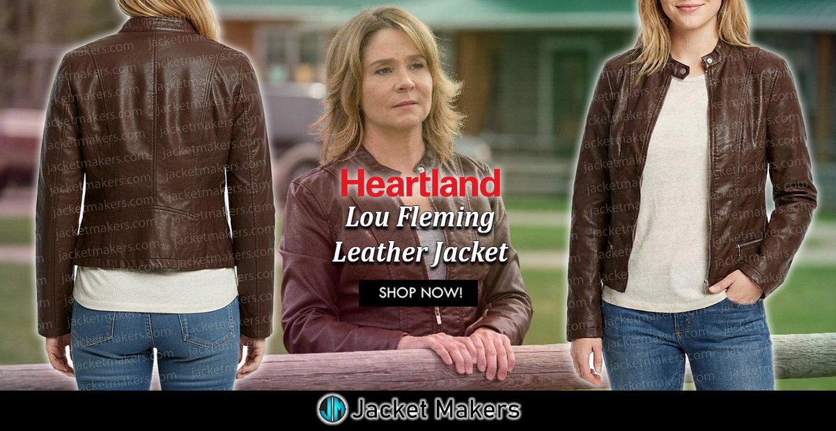jacketmakers's tweet photo. #Heartland Season 11 #LouFleming Leather #Jacket.
____________________
https://t.co/UZdzbLbgpj
#ootd #style #fashion #outfit #costume #cosplay #gift #michellemorgan #leatherjacket #celebrityfashion #brownjacket #highfashion #streetstylefashion #giftidea https://t.co/dFuvl40Wev