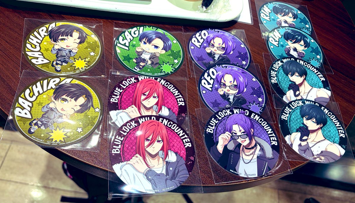 yu__kou's tweet photo. 【交換】ブルーロック ツリービレッジ
ブルロ ツリビレ コースター ソラマチ

譲 
等身 千切 2 玲王 凛 2 
SD 蜂楽 2 潔 玲王 2 凛 2

求
同種 凪 (等身 > SD)
等身⇄等身、SD⇄SD

現在ツリビレ現地交換最優先🙏
※後日お手渡し交換or郵送の場合はお時間頂きます🙇🏻‍♀️

宜しくお願い致します。 https://t.co/fkbsEoIl3e