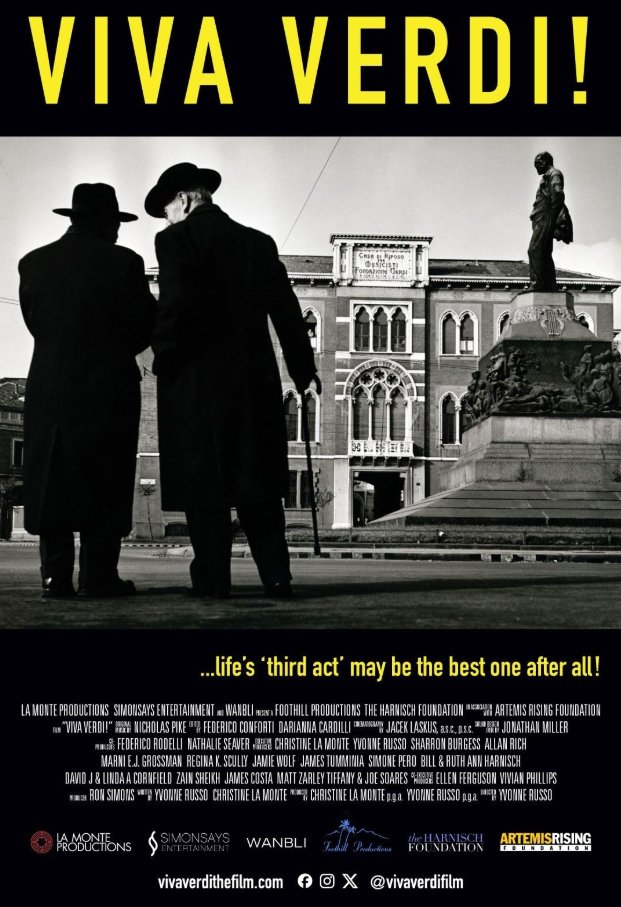 JodiBee's tweet photo. Another of my favorites with an #originalsong nomination... we're getting close! One more post with 2 films tomorrow, and then my who will win picks on sunday morning! #VivaVerdi was beyond wonderful. #Oscars #Oscars2026 https://t.co/xcbHQCk3iq https://t.co/irXInqLjAE