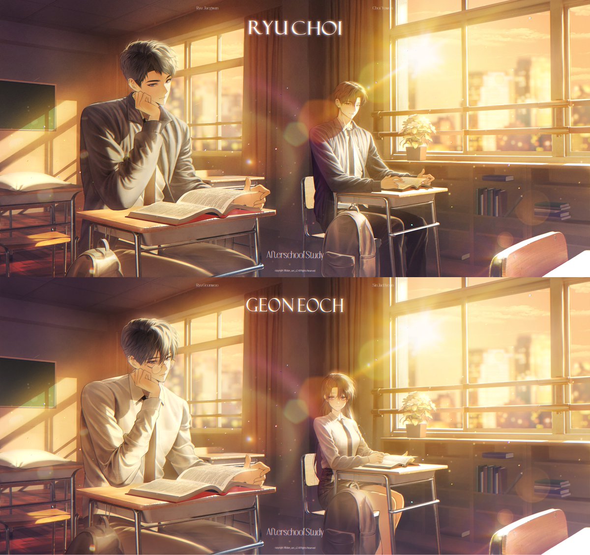 [#RT❣️] #커미션 #Commission
RT 추첨 한분 작업해드립니다! 

방과후 자습
2인 LD 고정틀 커미션

3/15 오후 8시부터 신청 받습니다! (오픈카톡 링크 업로드 예정)
posty.pe/gc7i4g