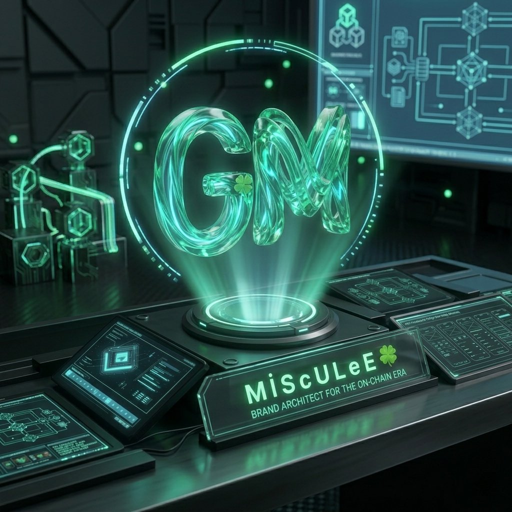 misculee's tweet image. Don’t just start your day. architect it. G〽️ CT

Say it back👊

#Web3Design #BrandArchitecture