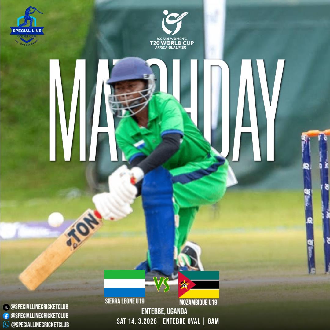 SpecialLineCC's tweet photo. Good Morning, #SpecialPeople! It's Match Day in #Entebbe, #Uganda! 🤩👊
Team #SierraLeone–W is up 🆚 #Mozambique–W in a virtual 3rd place match.
The Girls are all in to end it well and make it Special 🥰🙏🏿
Let's go, Team Sierra Leone 🇸🇱
#SheIsSpecial🇸🇱
#SpecialPeople💛💙 https://t.co/36pOjwH2l1