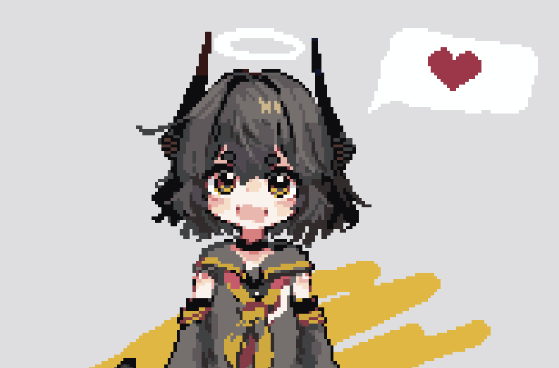 black oc
#ドット絵 #像素画 #Pixelart