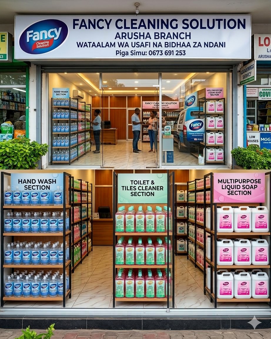 Fancy cleaning solution tweet media