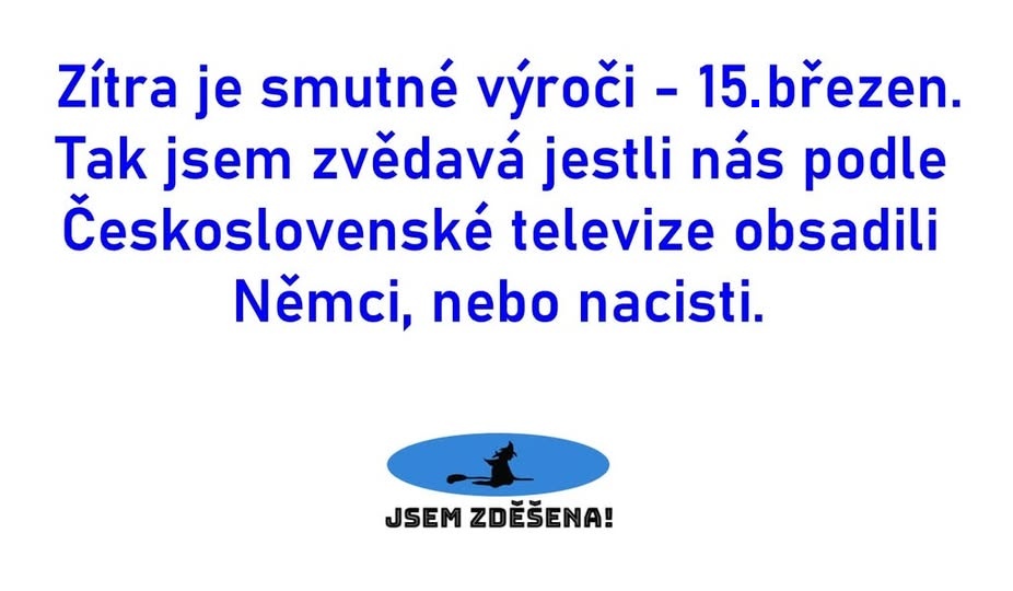 Jsem Zděšena! tweet media