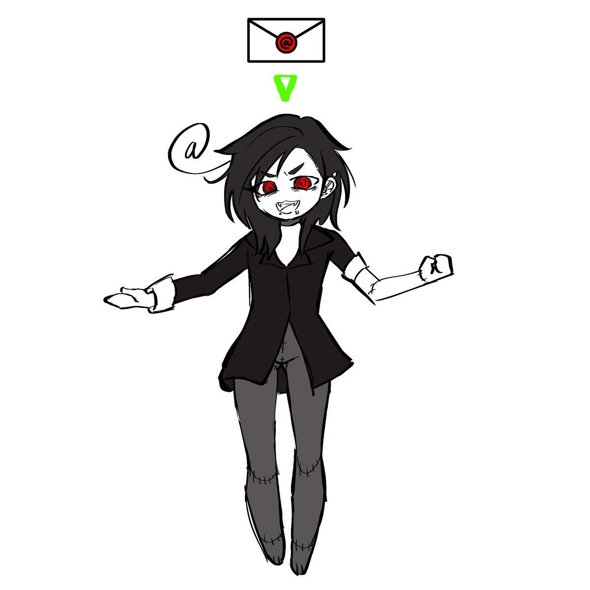 RikuAzure's tweet photo. Corrupted Spam.EXE 
And Recovered
#ComputerSystemGuardians #ComputerSystemGuardiansCodeTest #전오수 #전오수oc #gotvg #fanfiction https://t.co/3PCr1mmCXF