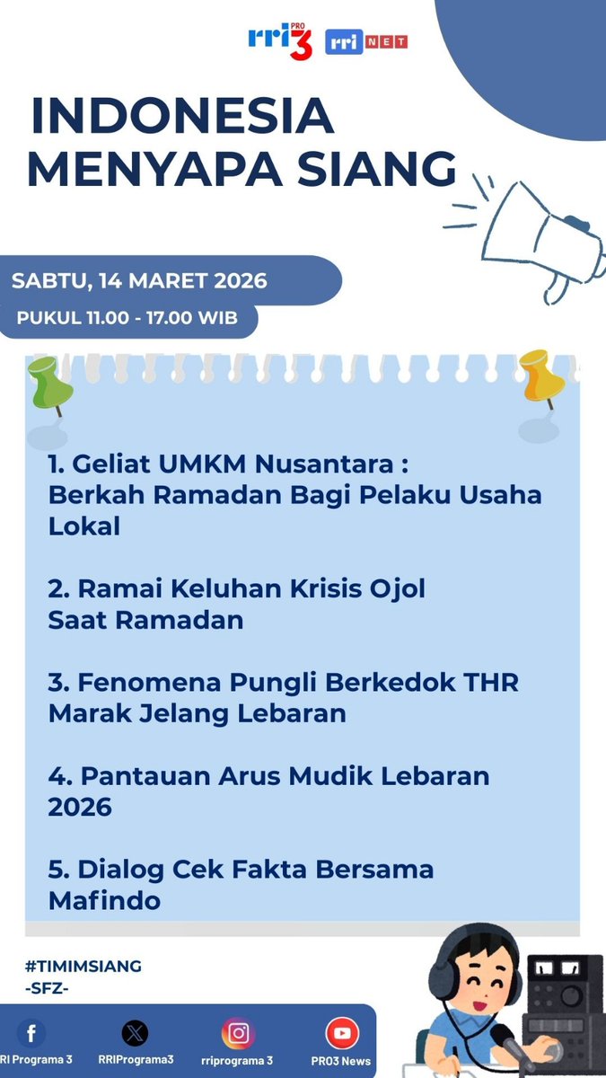 RRI Programa 3 tweet media