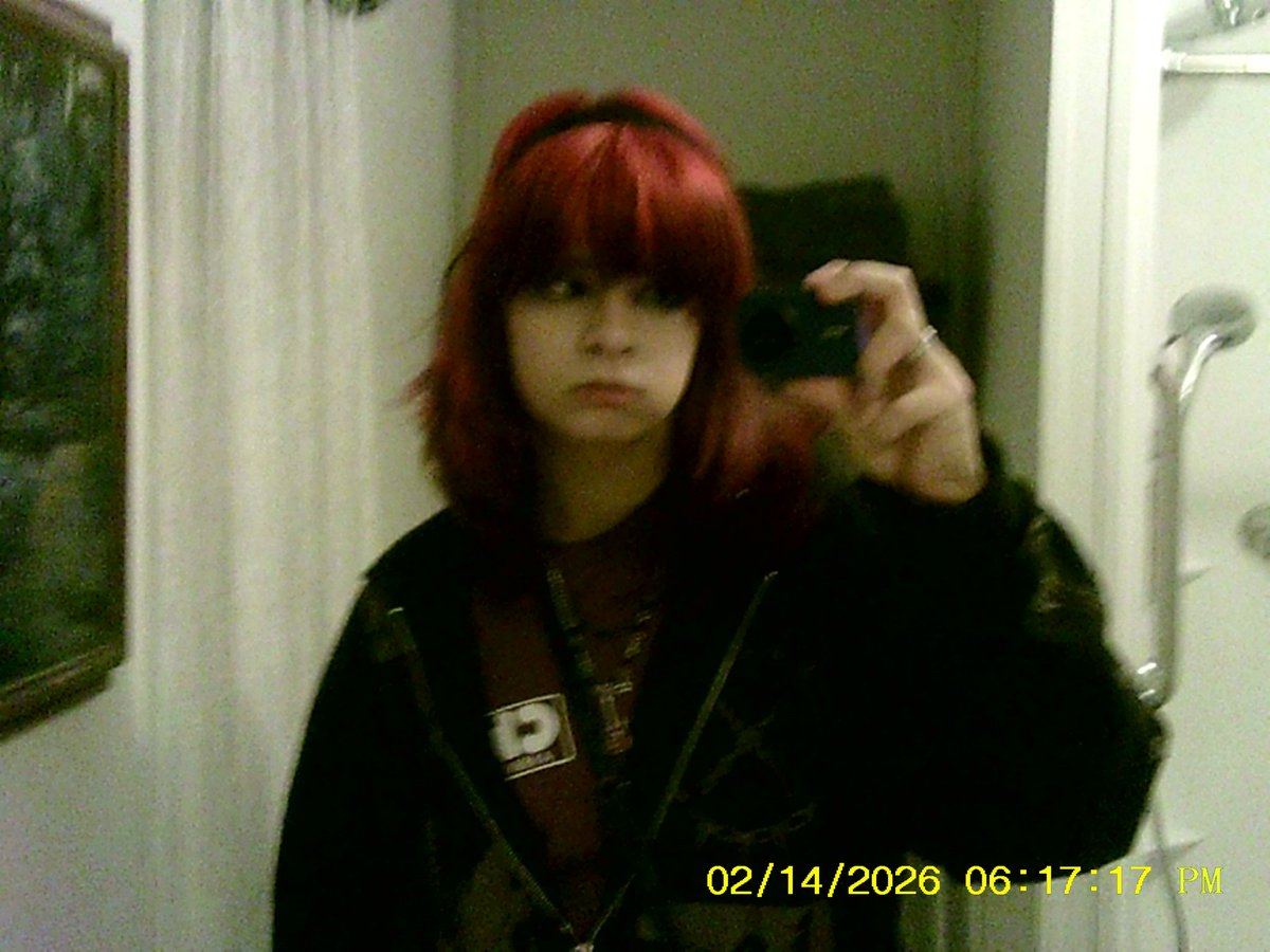 That0one0person's tweet photo. PSA: if you ever get told you need to dye your hair a normal color, DONT DO IT. you WILL regret it and you will hate yourself for the rest of your life. https://t.co/Im1XfhoVEf