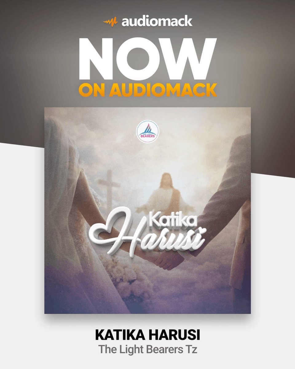 Lightbearerstz's tweet photo. https://t.co/W0QsRRSXTS
Now on Audiomack!
KATIKA HARUSI is ready for you to listen.
#thelightbearerstz #KATIKAHARUSI #LBUpdates #LBFriends #LB26 https://t.co/uia9l8rUxH