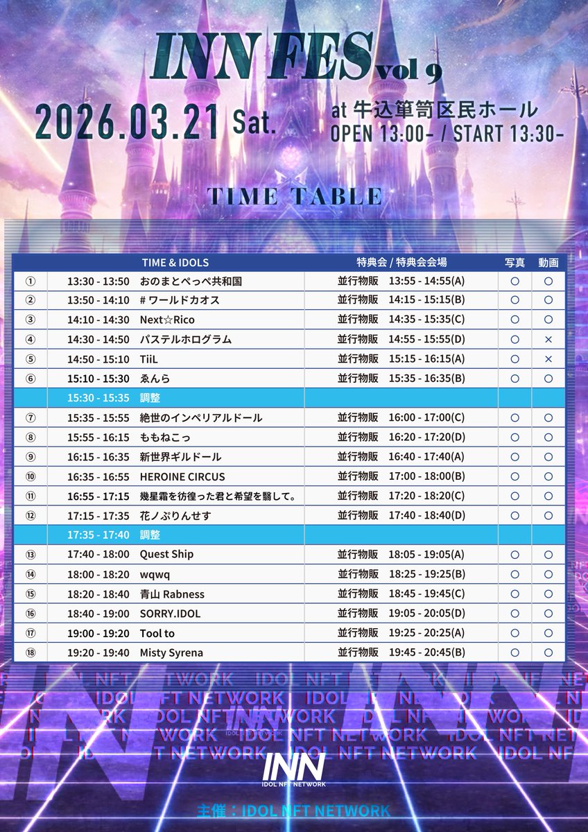 IDOL NFT NETWORK tweet media