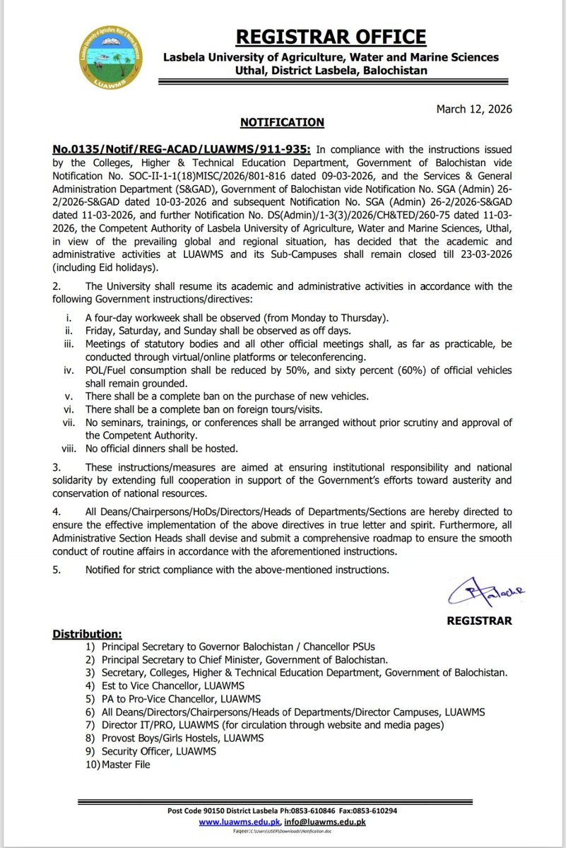 LUAWMS Official tweet media