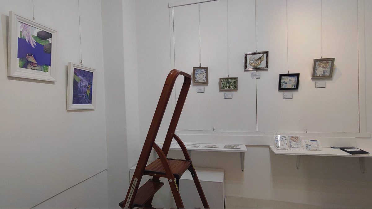 【本日より開催の展示会】
3月14日(土)～3月27日(金)
・『オリキャラ展～うちの子見て見て！～2026 vol.1【創作キャラ部門・ちびキャラ部門】』

・『BLUE展 2026 vol.2』

・『にゃんこ日和〜猫パラダイス〜展』

本日16時よりオープニングパーティーがございます！
お気軽にお越しくださいませ😄