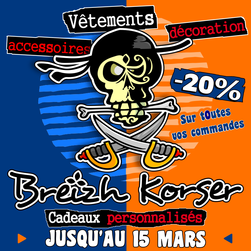 ArmelleAyrault's tweet photo. Plus que 2 jours pour profiter de -20 % sur toutes vos commandes Breizh Korser chez Spreadshirt 
▶️https://t.co/BiH4GhOPh5

#tshirts #sweatshirts #doudoune #polaire #polo #jogging #accessoires #decoration #vetements #ideescadeaux #cadeauxpersonnalises #soldes #BonPlan #promotions https://t.co/m2QgJ6Z4rh