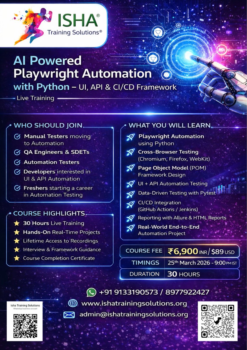 Isha Training Solutions tweet media