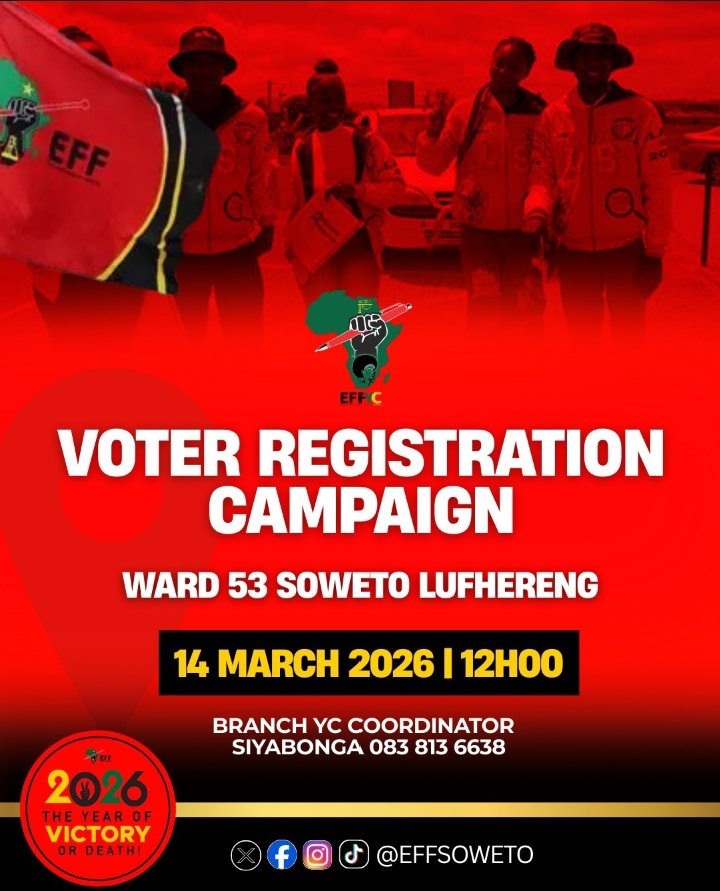 EFF Soweto. tweet media